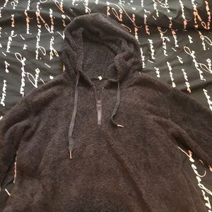 Sherpa hoodie